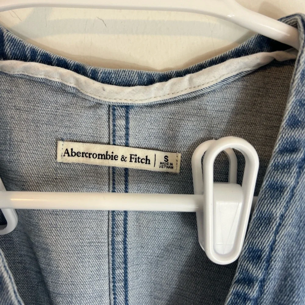 Abercrombie & Fitch Blue Midi Dress - Picture 6 of 16